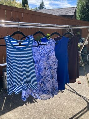 LOT OF 4 Sleeveless Tops